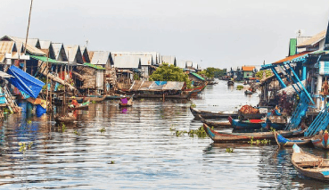 Village de Kampong Khleang
