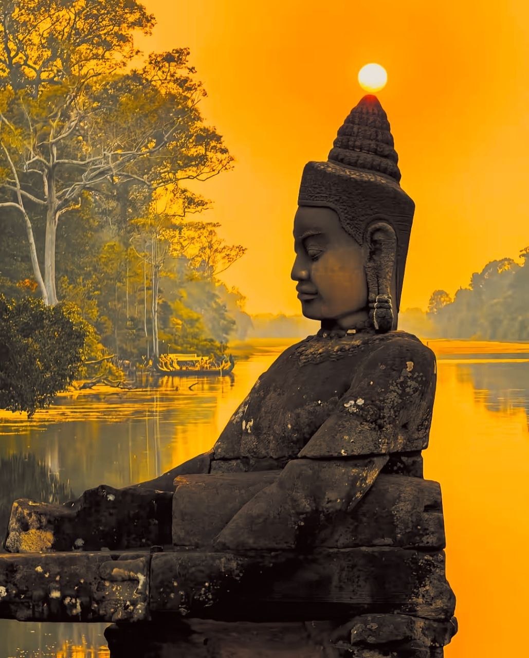 Angkor & Phnom Kulen & Village lacustre